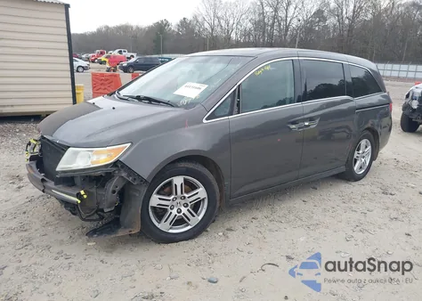 2013 Honda Odyssey Touring/Touring Elite z USA, uszkodzony, nr VIN 5FNRL5H99DB001850